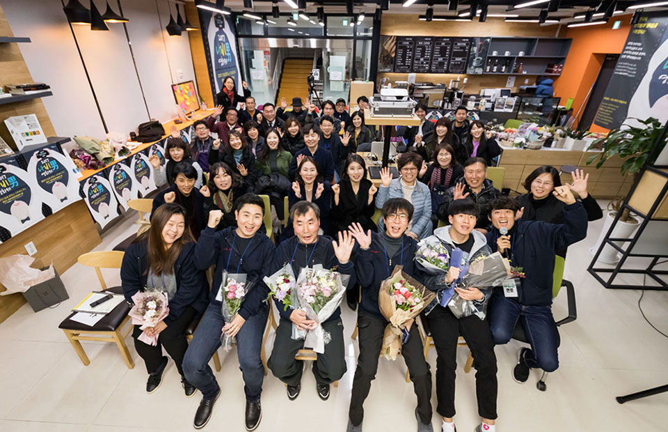 2017년 11월 17일 양천구사회적경제통합지원센터 스마트폰을 활용한 영화제작 9차 교육활동 제1회 나비남 영화제 사진 3